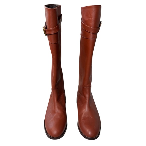 J. McLaughlin Brown Millbrook Leather Boots 8.5 - Picture 3 of 15